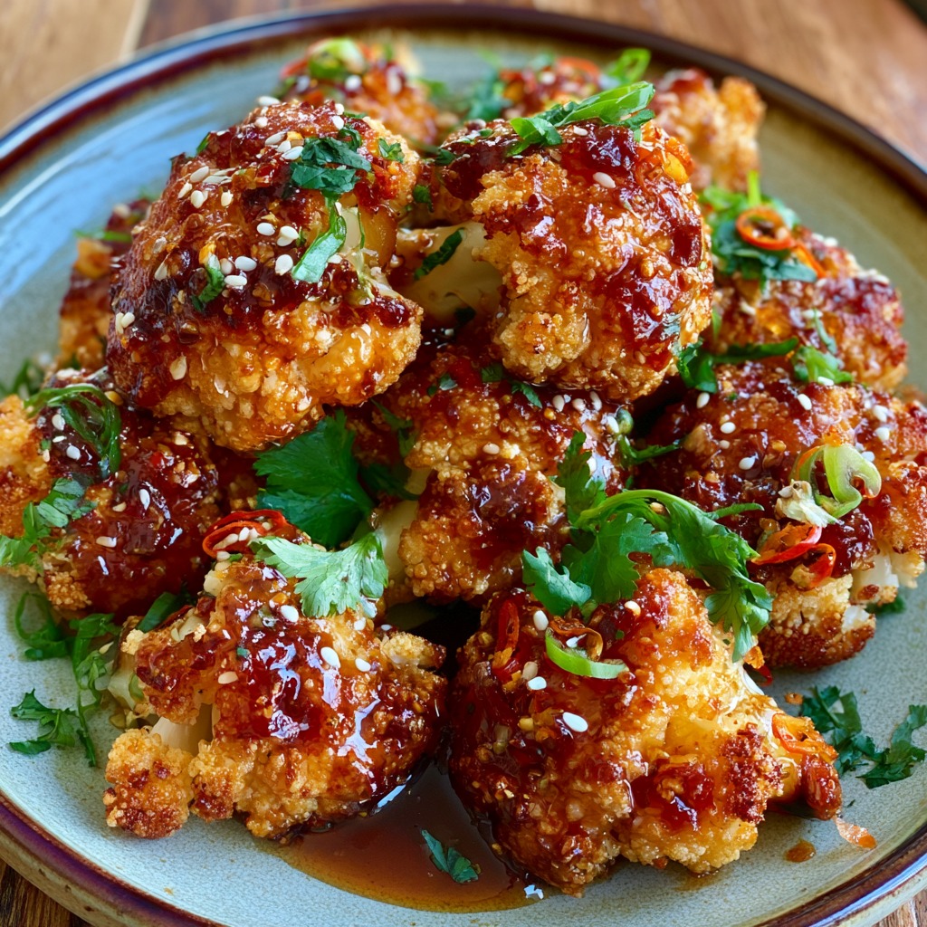Hot Honey Cauliflower Recipe