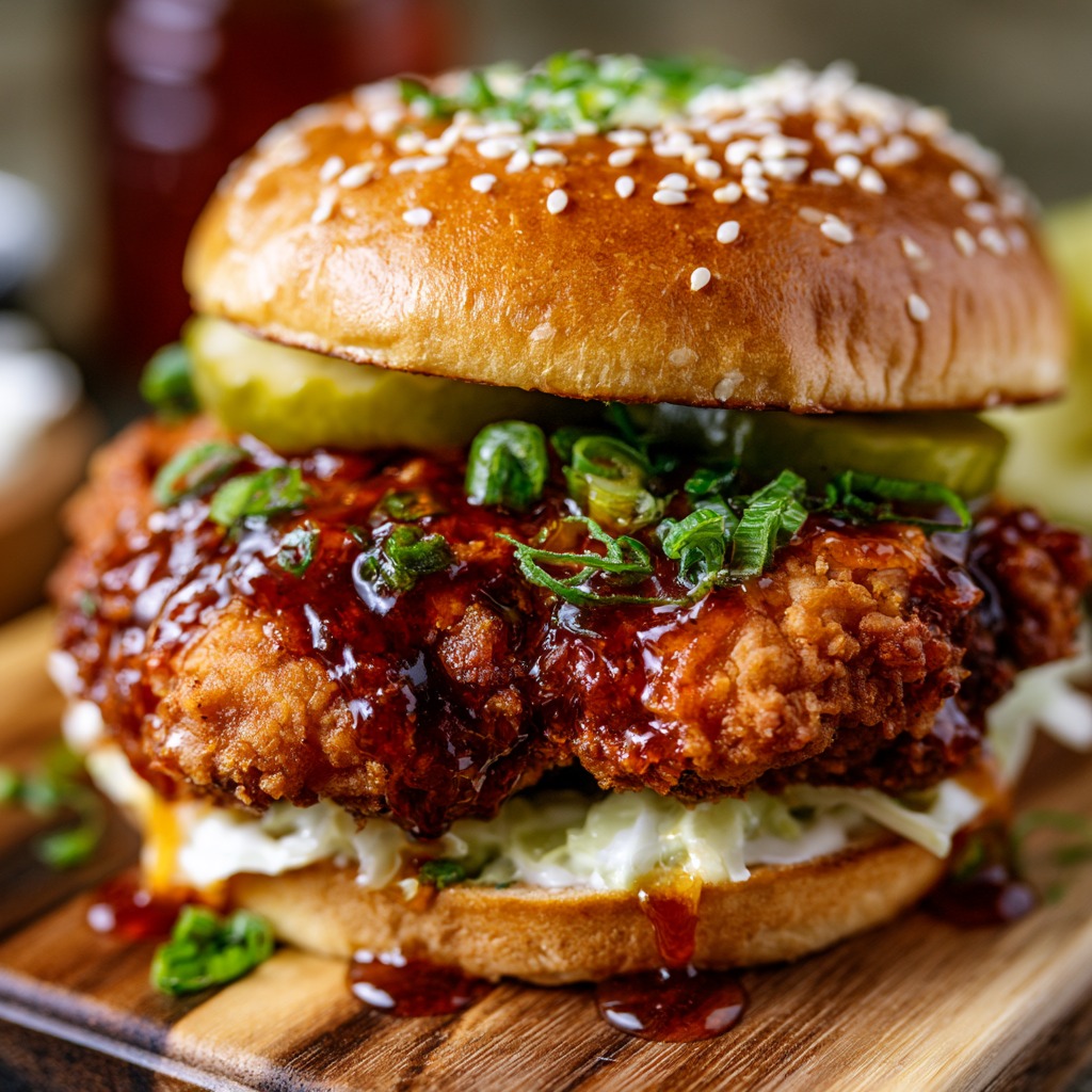 Hot Honey Chicken Sandwich Recipe