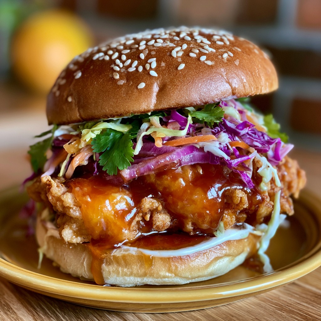 Hot Honey Chicken Sandwich Recipe