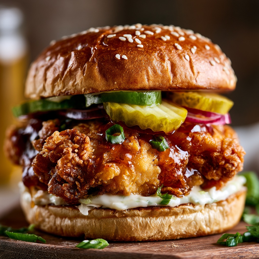 Hot Honey Chicken Sandwich Recipe