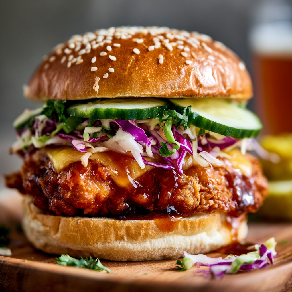 Hot Honey Chicken Sandwich Recipe