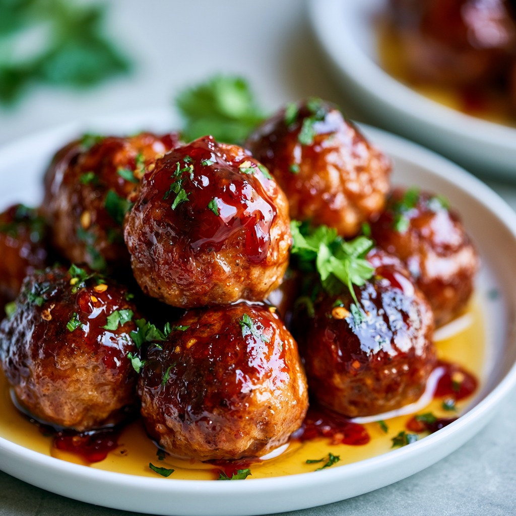 Hot Honey Meatballs Recipe