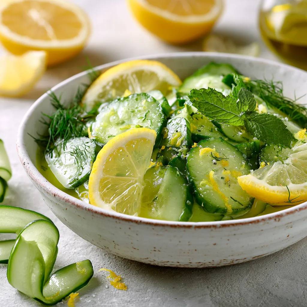 Lemon Cucumber Recipe