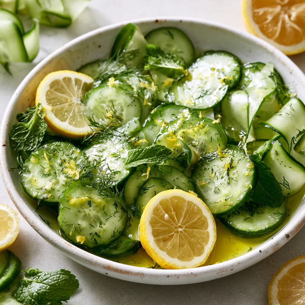 Lemon Cucumber Recipe