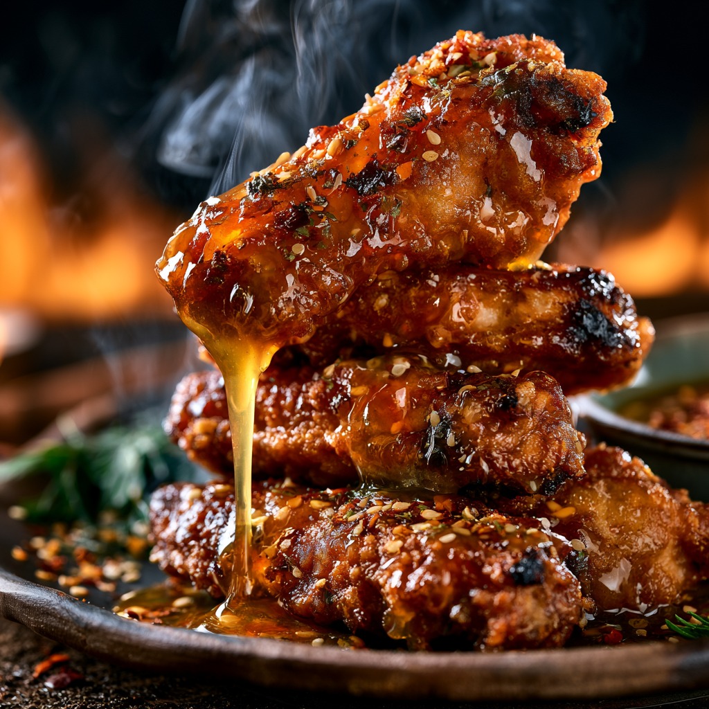 Hot Honey Wings Recipe