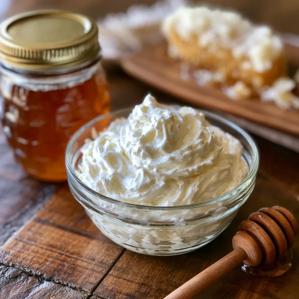 Whipped Cream Honey Recipe