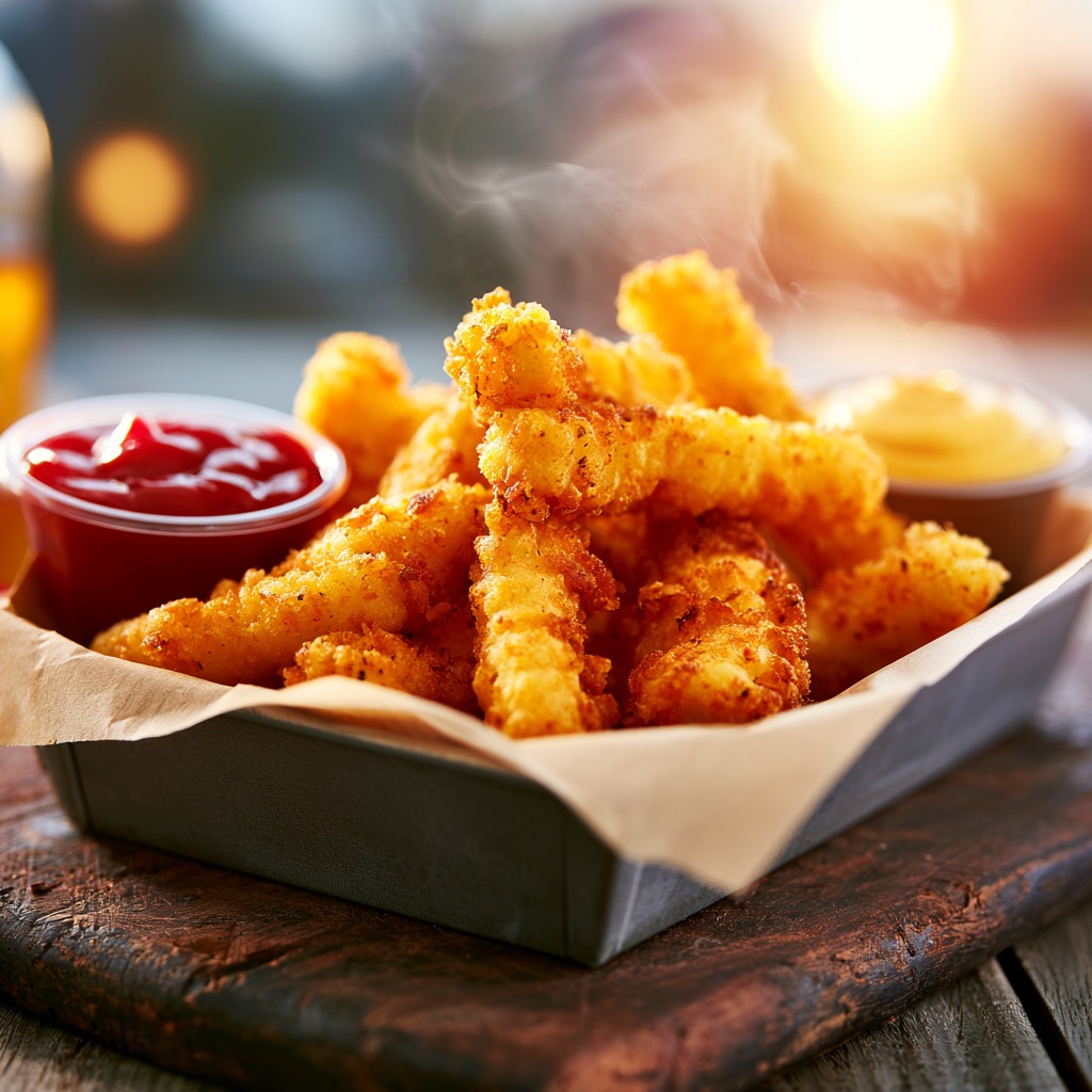 Fried Chicken Fries Recipe
