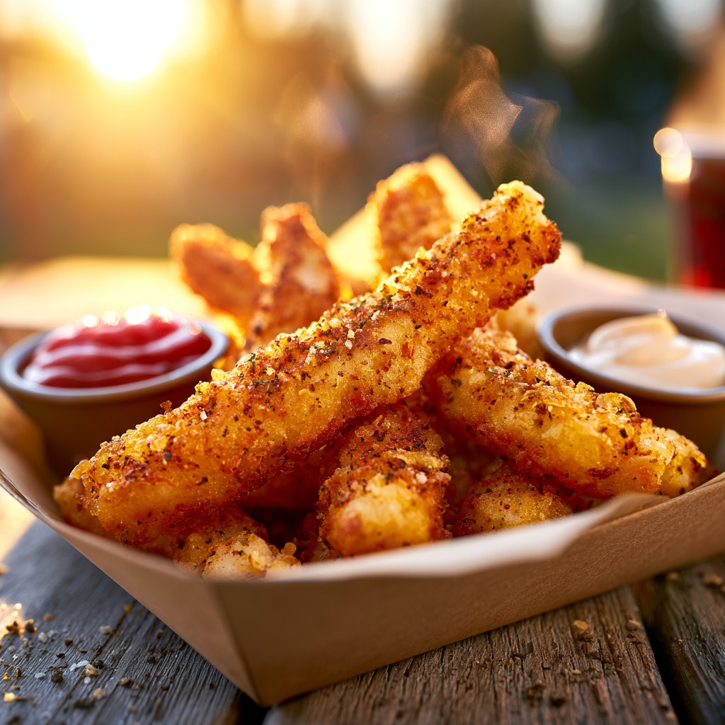 Fried Chicken Fries Recipe