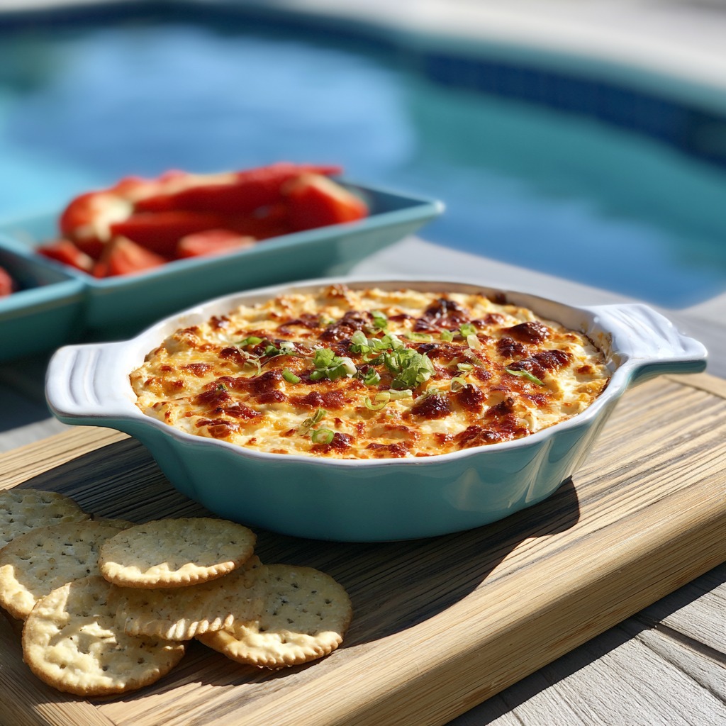 skinny poolside dip recipe