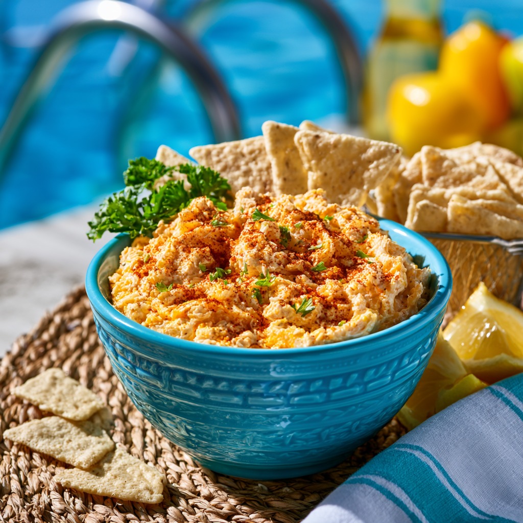 skinny poolside dip recipe