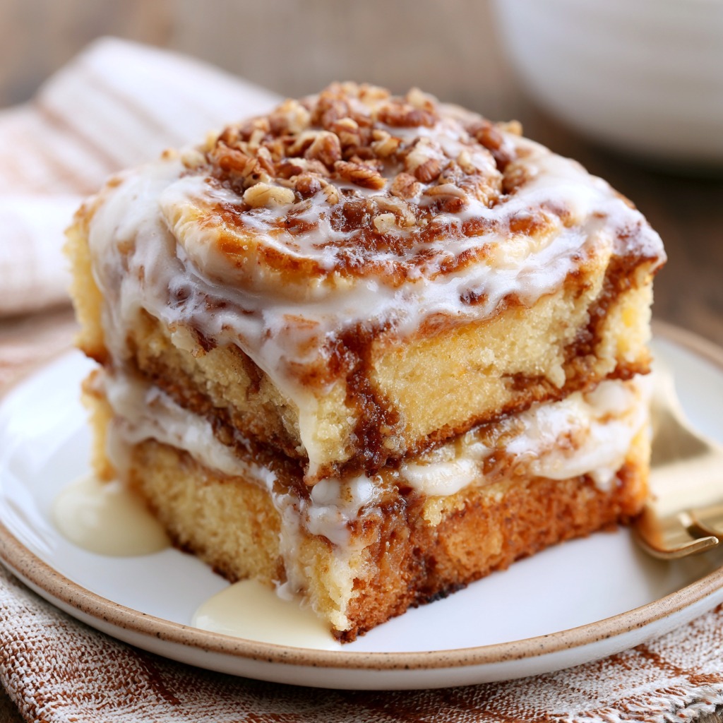 Honey Bun Cake