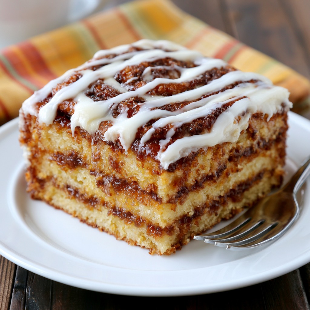 Honey Bun Cake