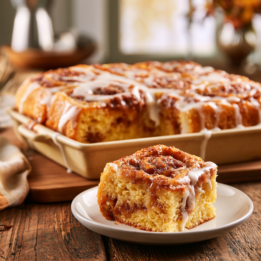 Honey Bun Cake