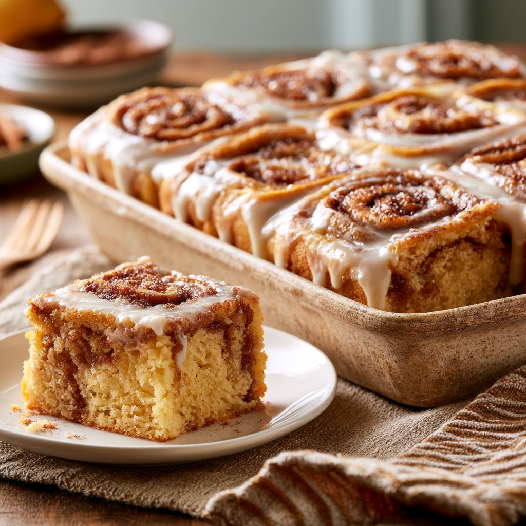 Honey Bun Cake