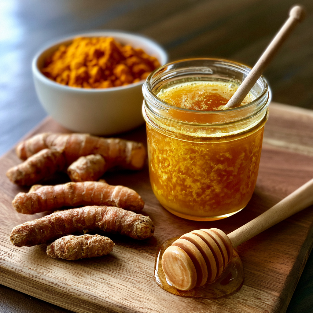 honey turmeric ginger​