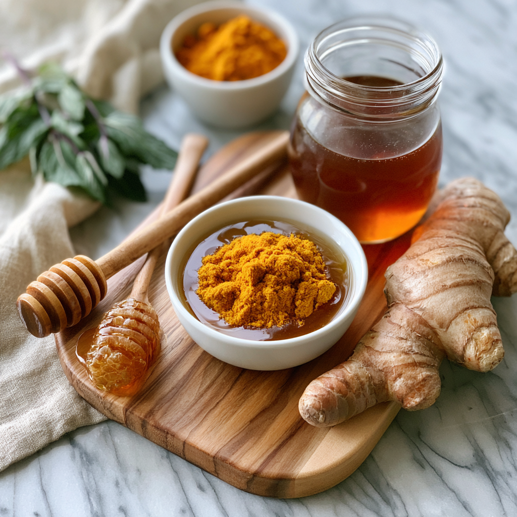 honey turmeric ginger​
