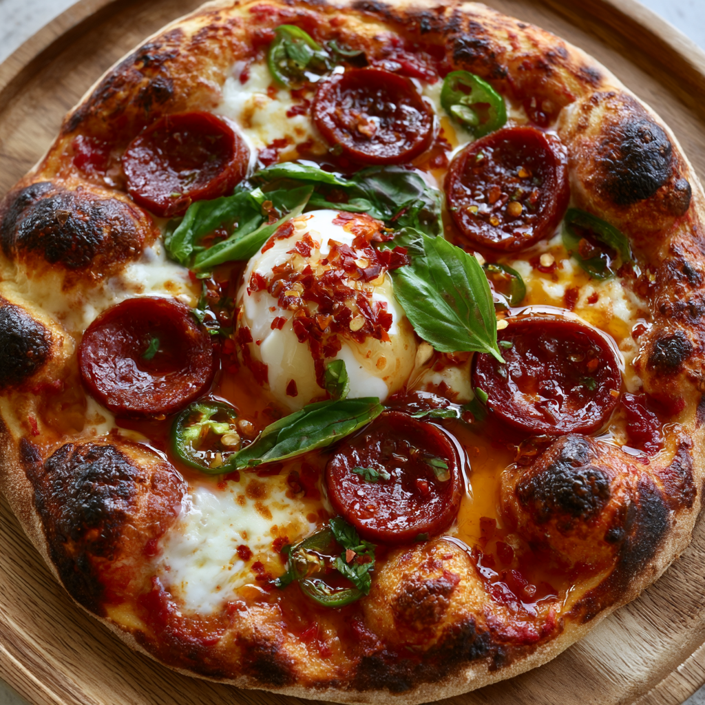 Hot Honey Pizza Recipe