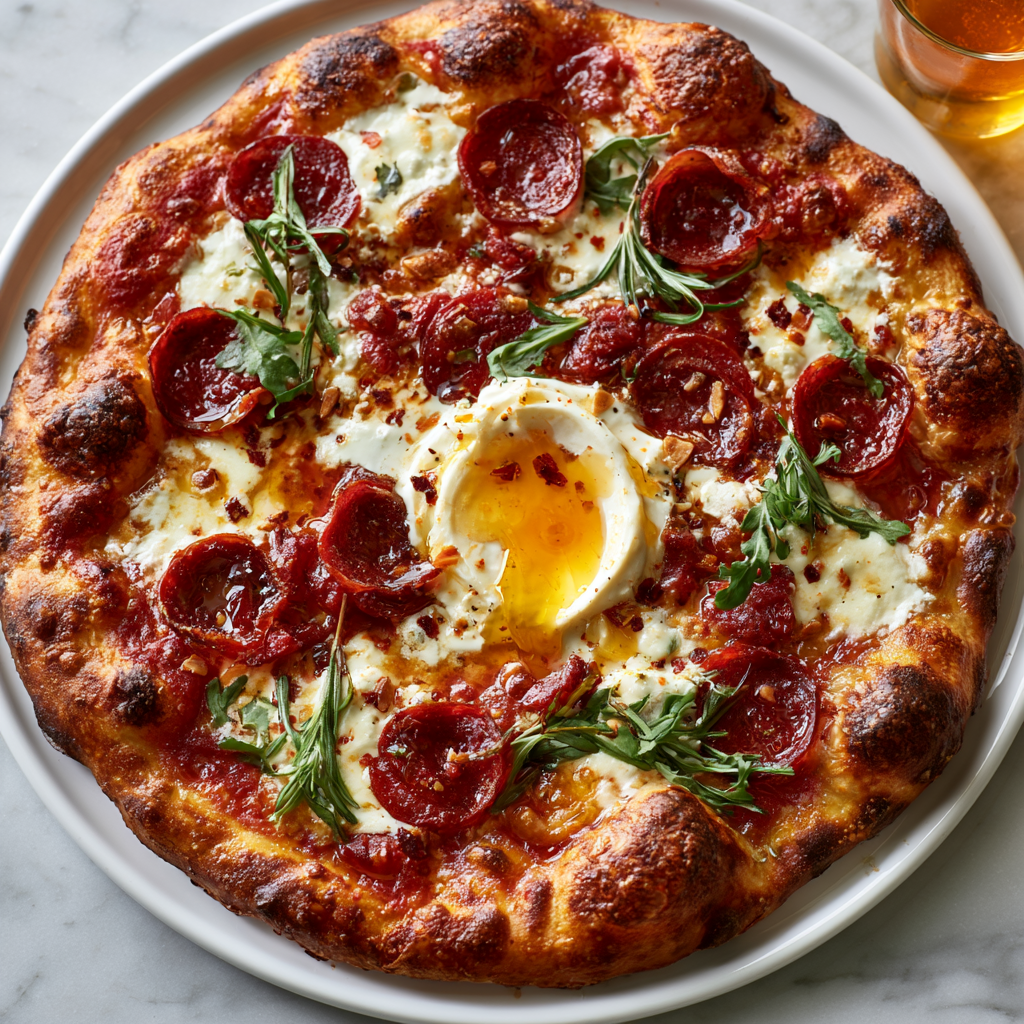 Hot Honey Pizza Recipe