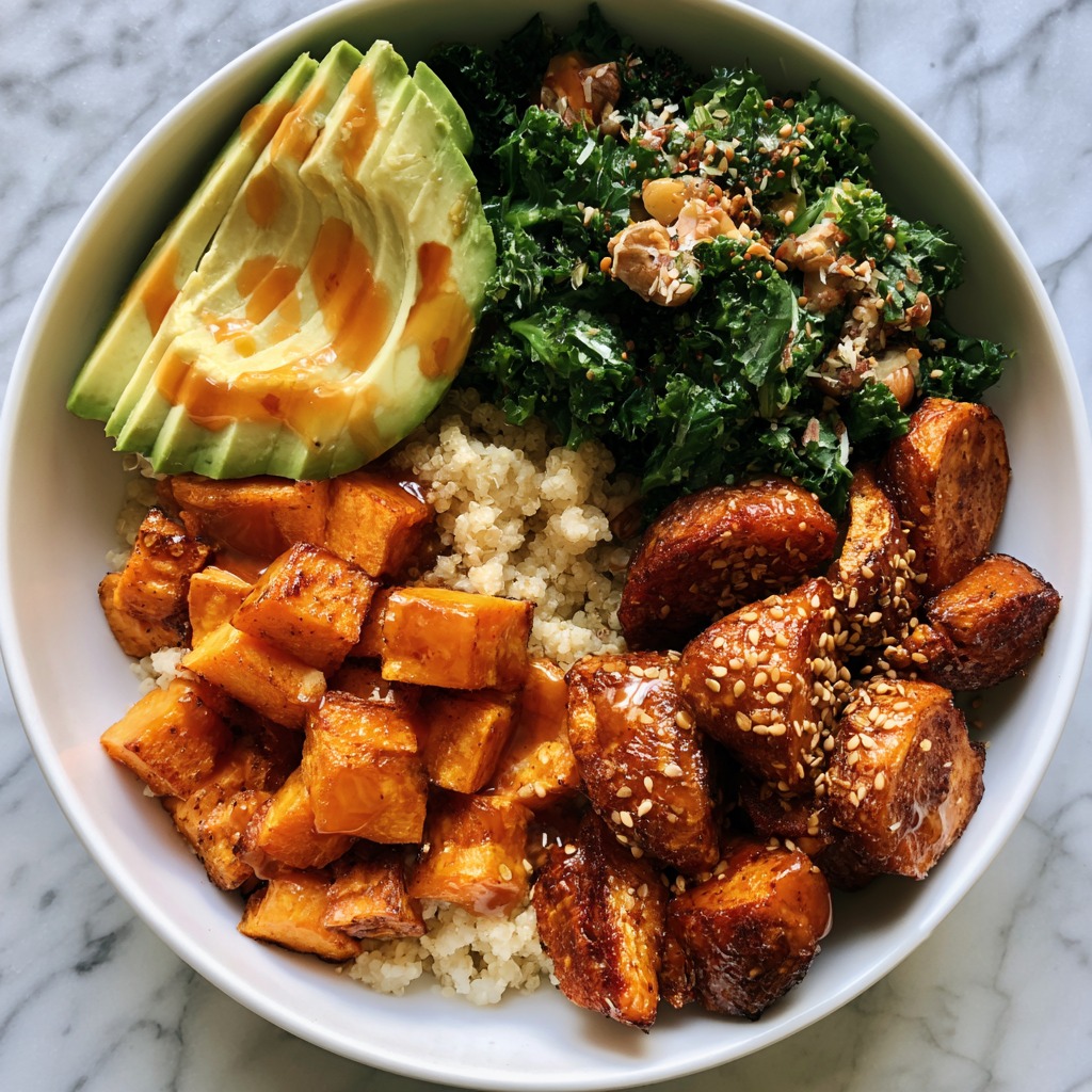 Hot Honey Sweet Potato Bowl Recipe
