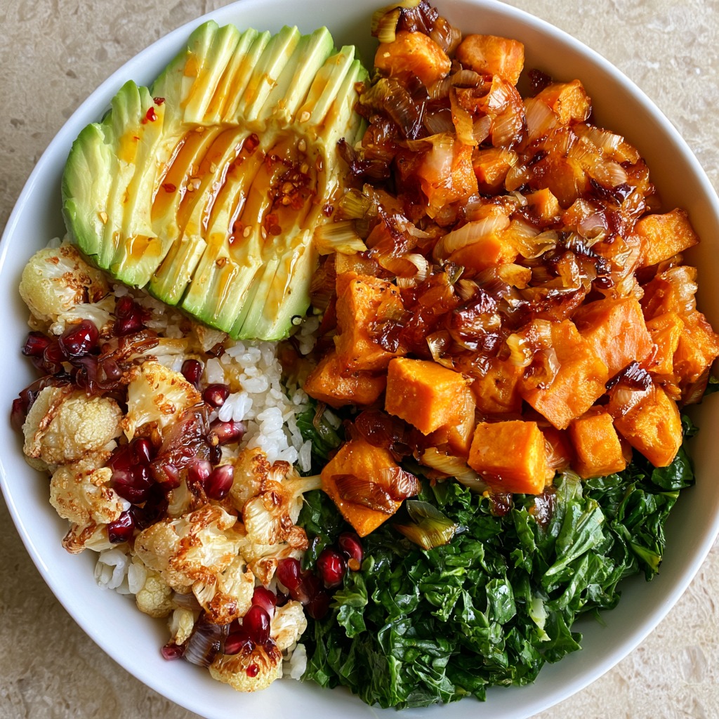 Hot Honey Sweet Potato Bowl Recipe