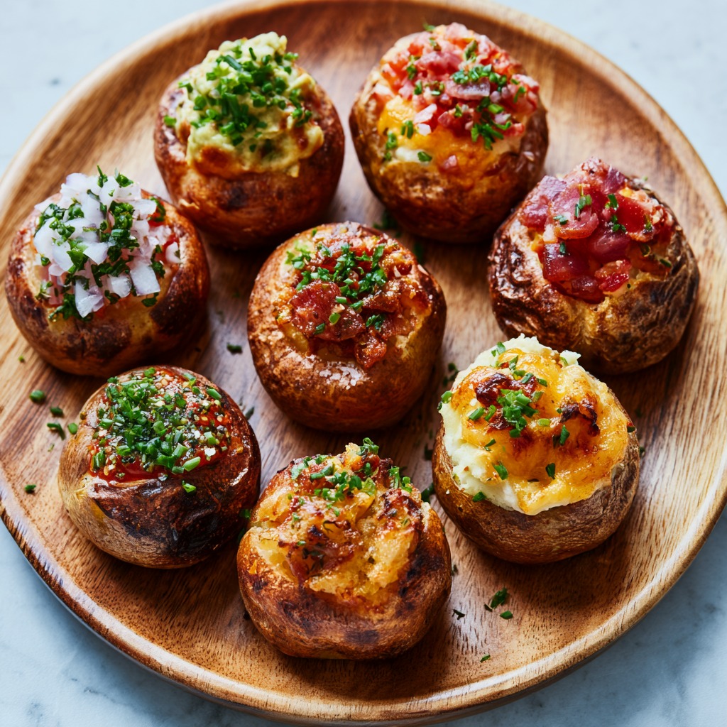 Mini Baked Potatoes Recipe