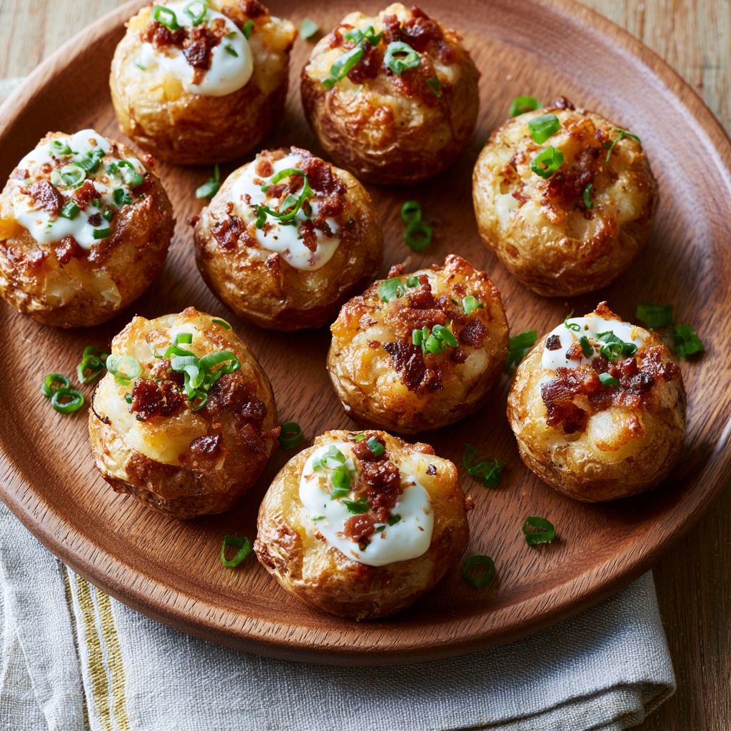 Mini Baked Potatoes Recipe