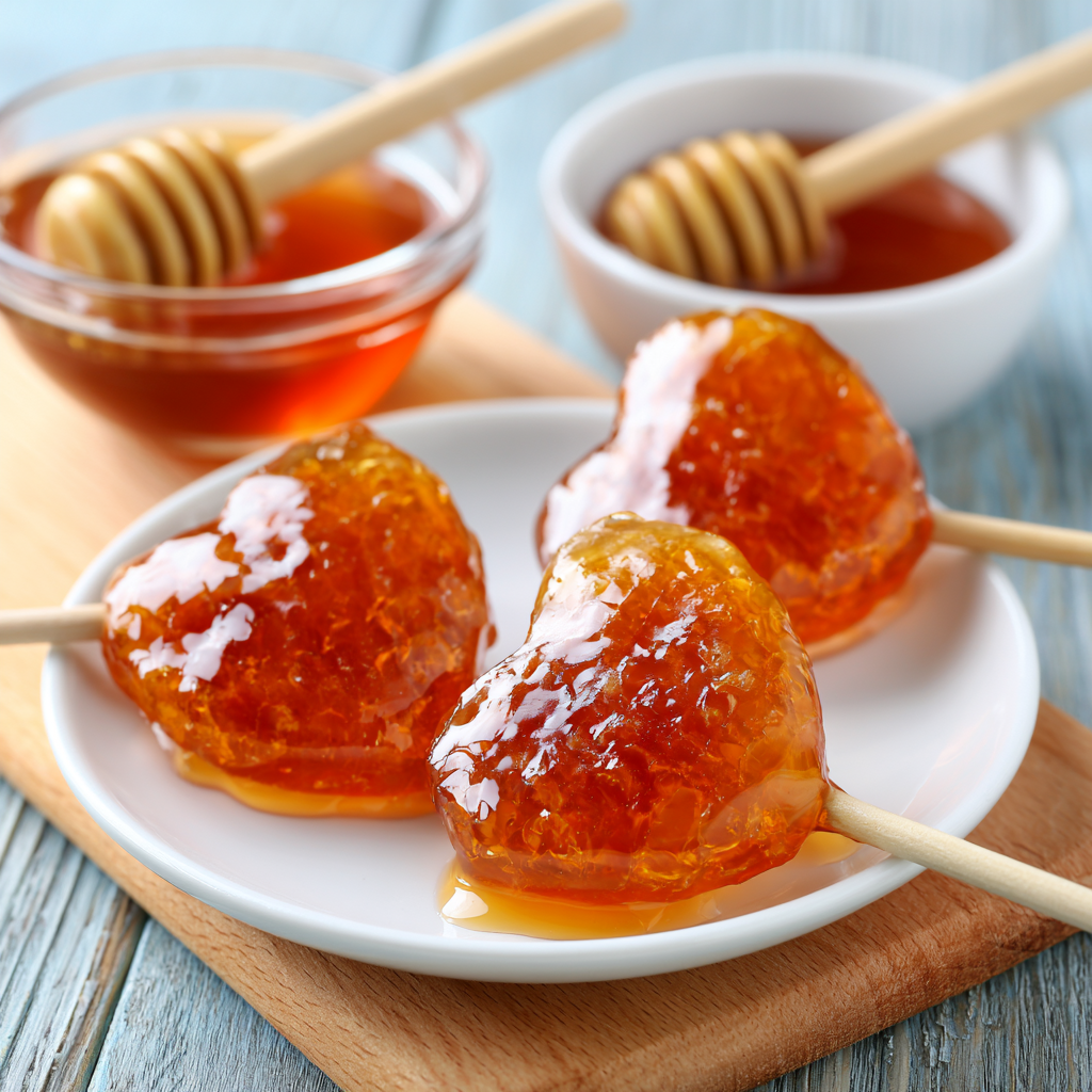 honey lollipops recipe​