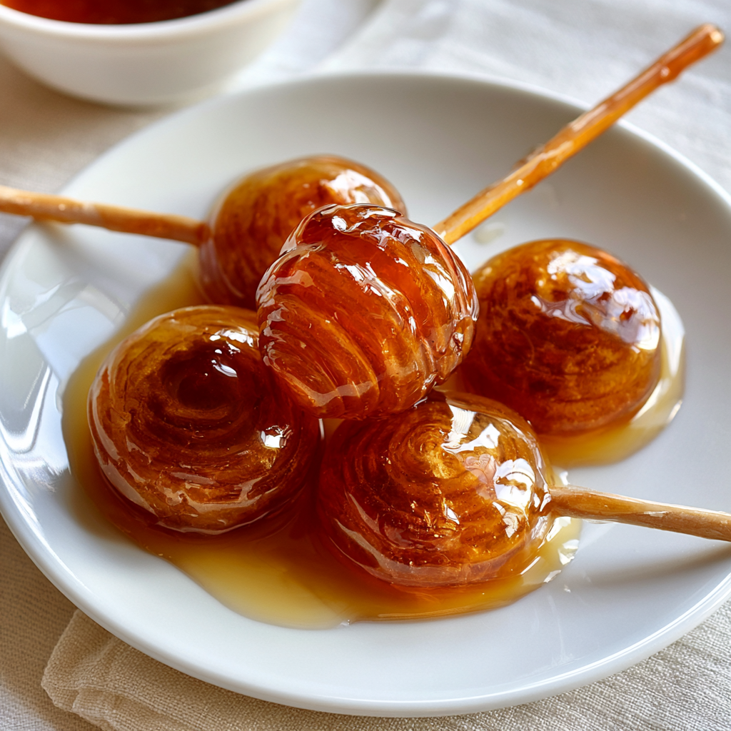 honey lollipops recipe​