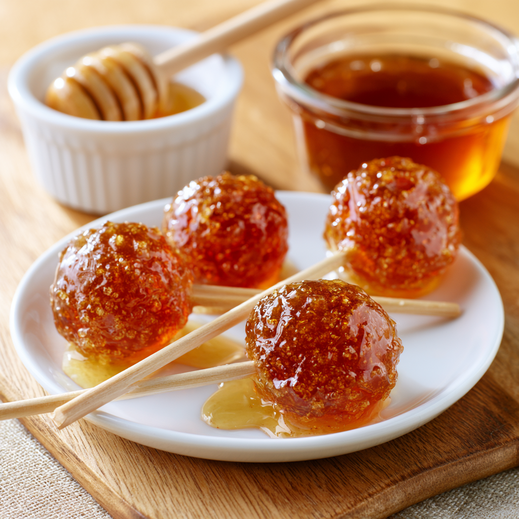 honey lollipops recipe​