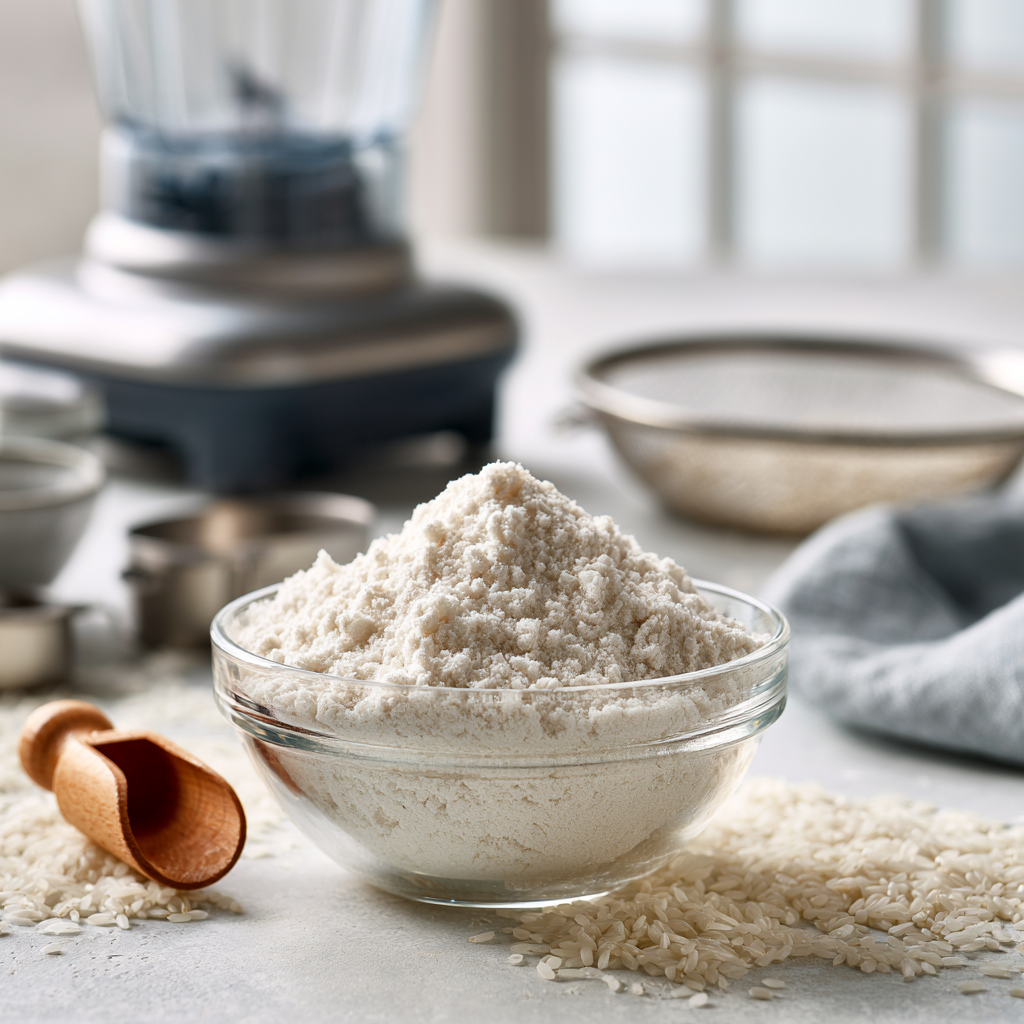 How to Make White Rice Flour