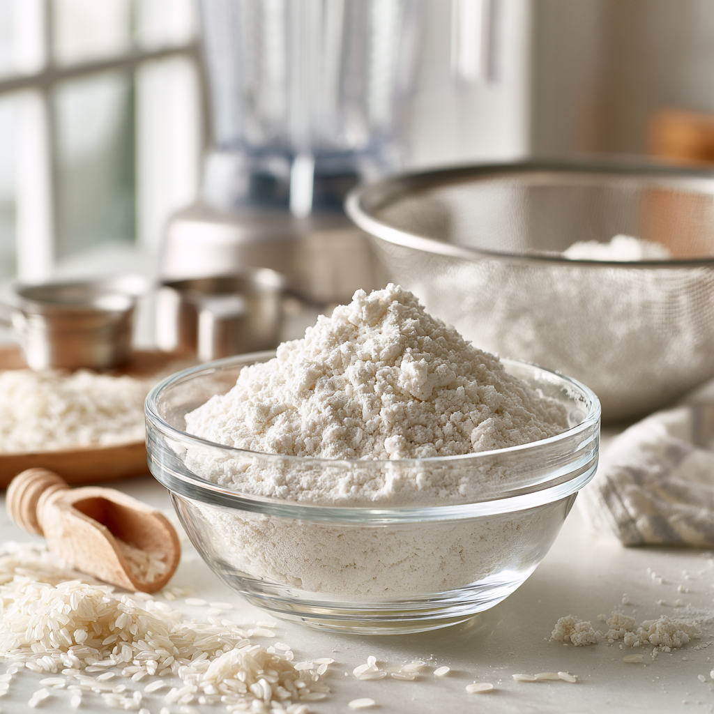 How to Make White Rice Flour