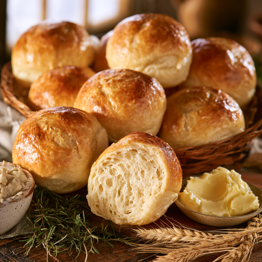 Sourdough Discard Rolls