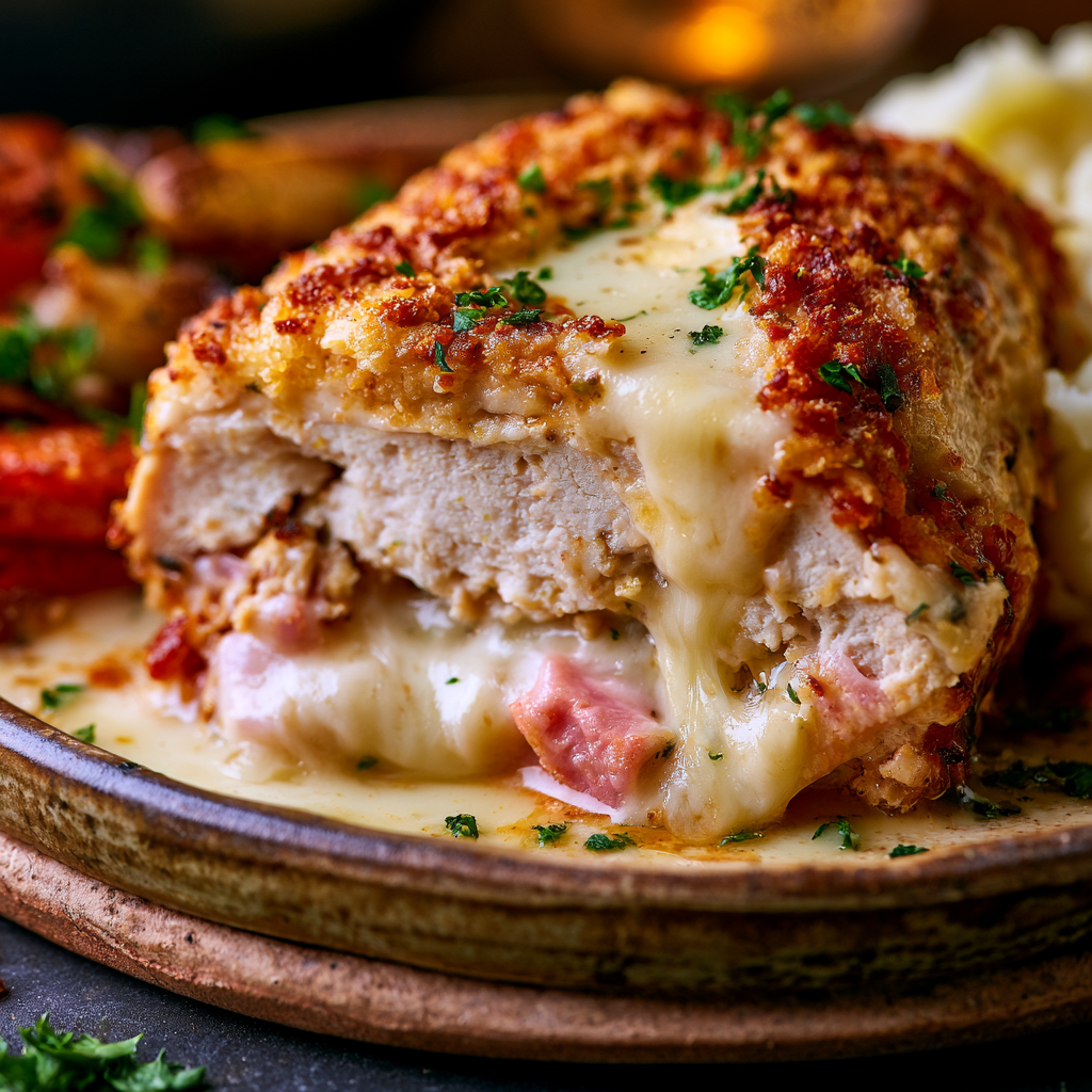 Chicken Cordon Bleu Meatloaf Recipe​
