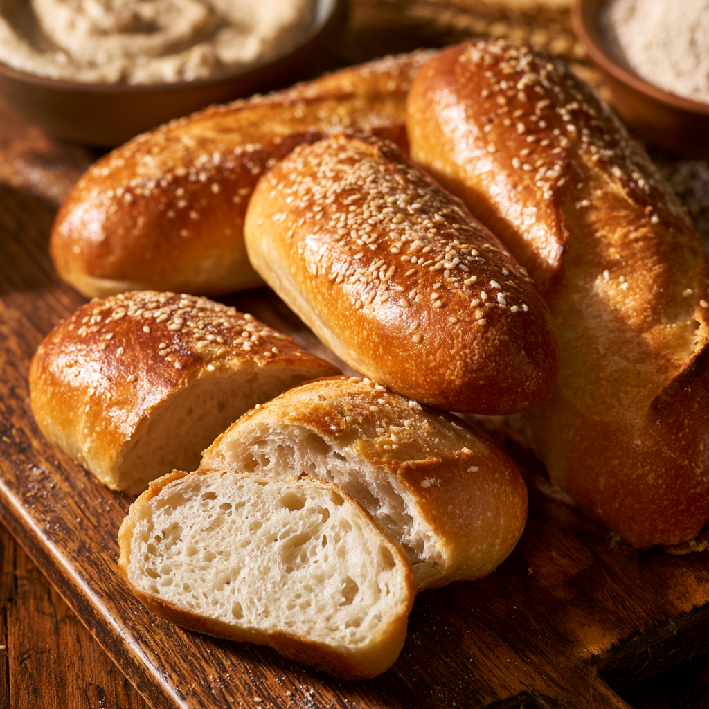 sourdough hoagie rolls recipe