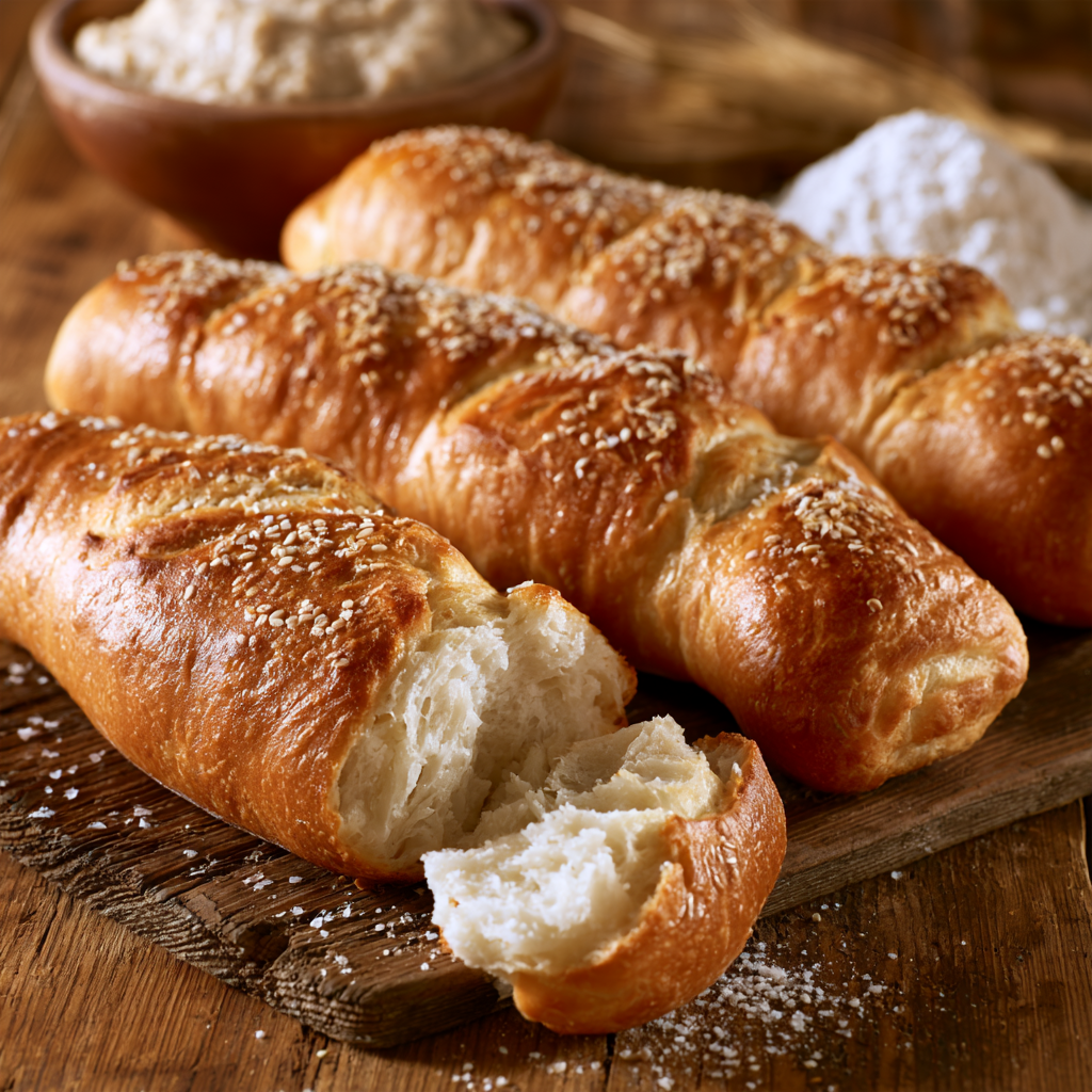 sourdough hoagie rolls recipe