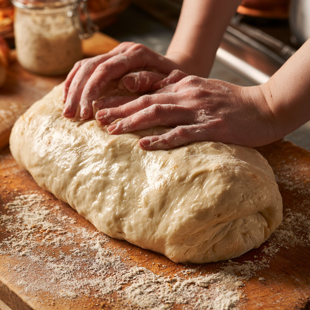 sourdough hoagie rolls recipe