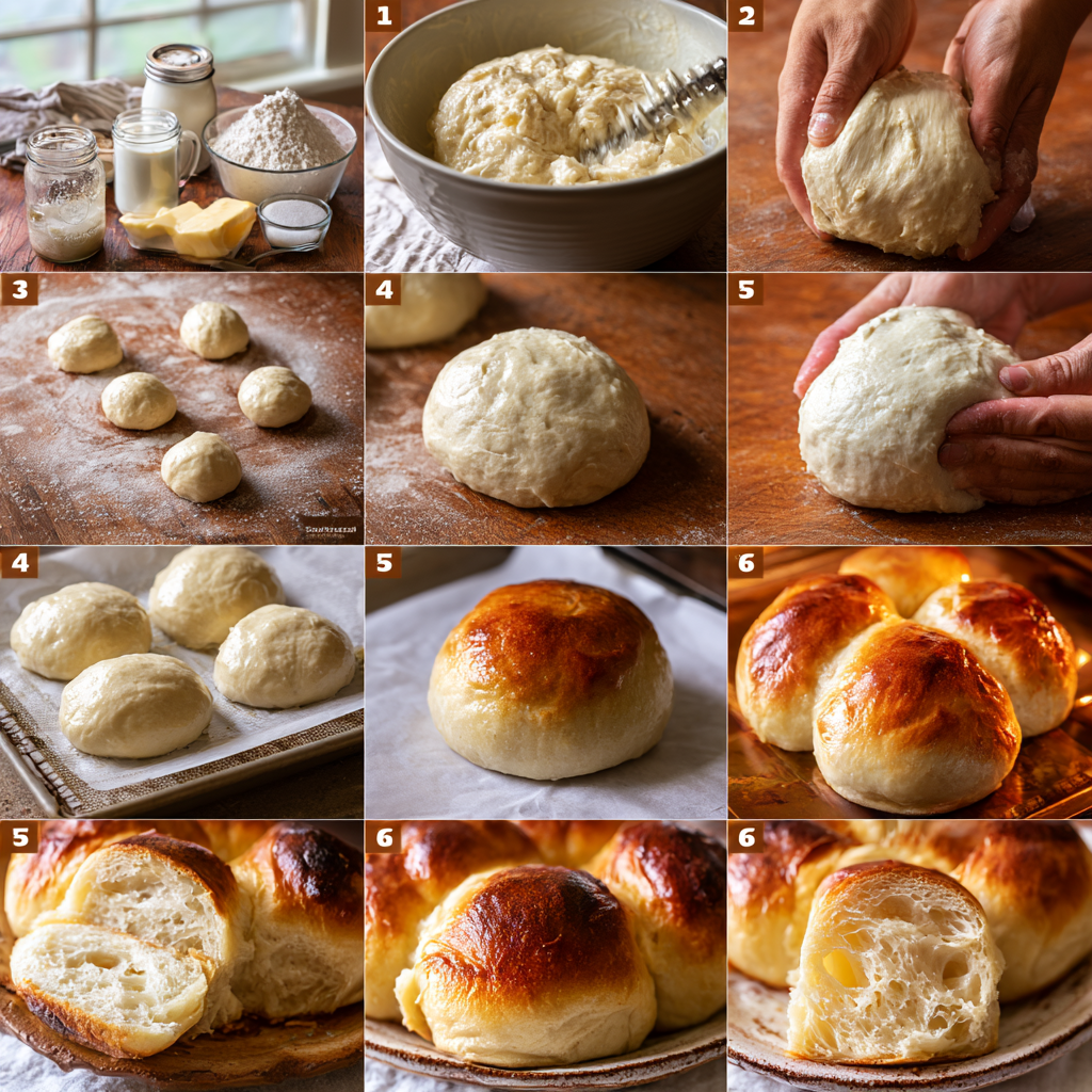 Sourdough Discard Buns no Yeast