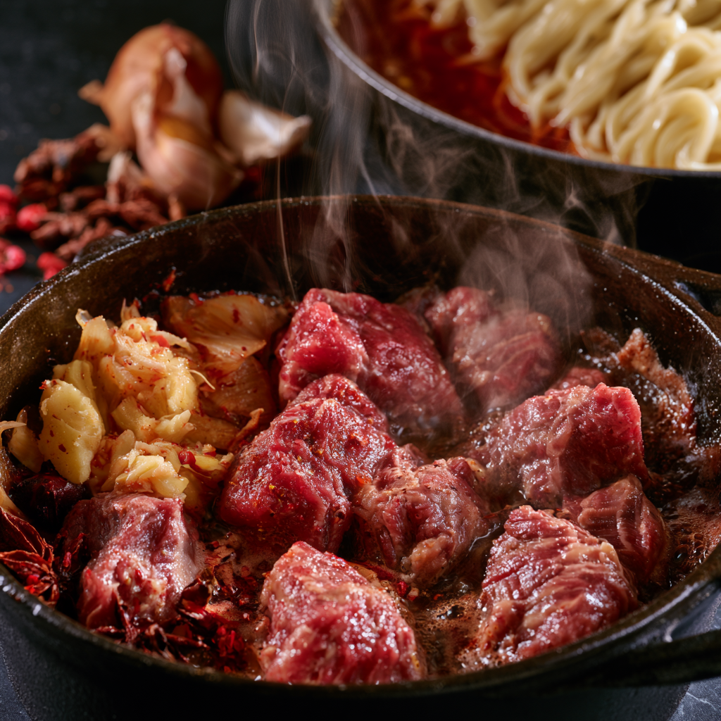 braised beef noodles recipe​
