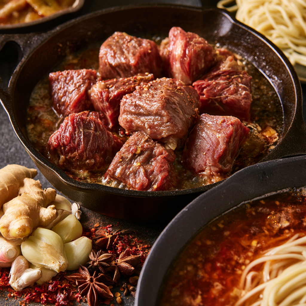braised beef noodles recipe​
