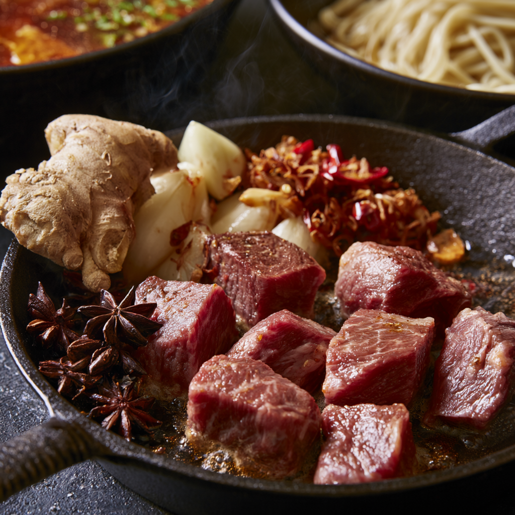 braised beef noodles recipe​
