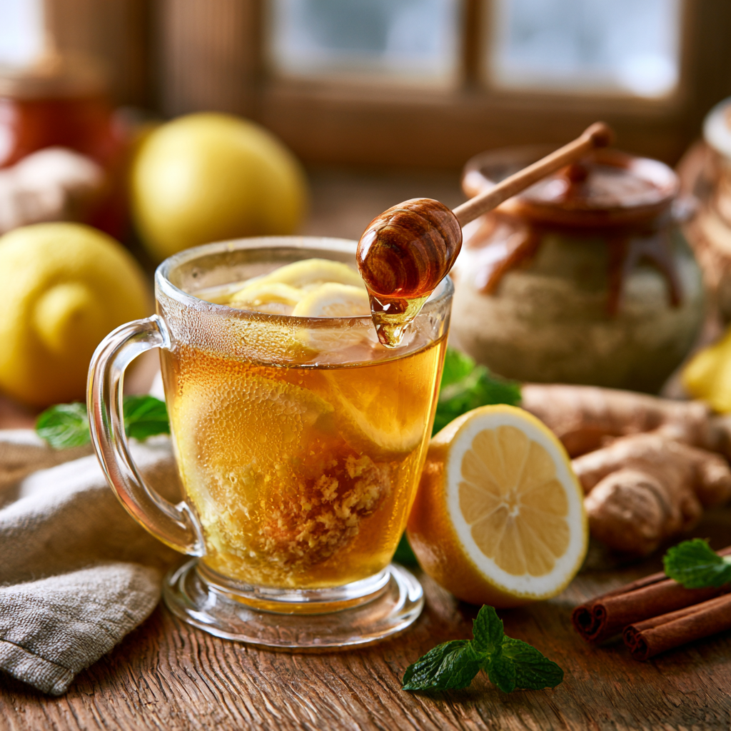 Lemon Ginger Honey Recipe
