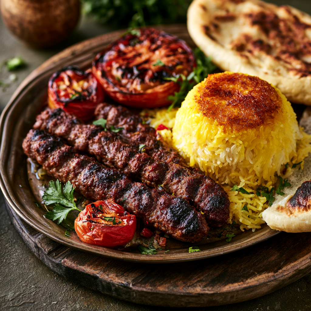 Persian Chelo Kabab Recipe