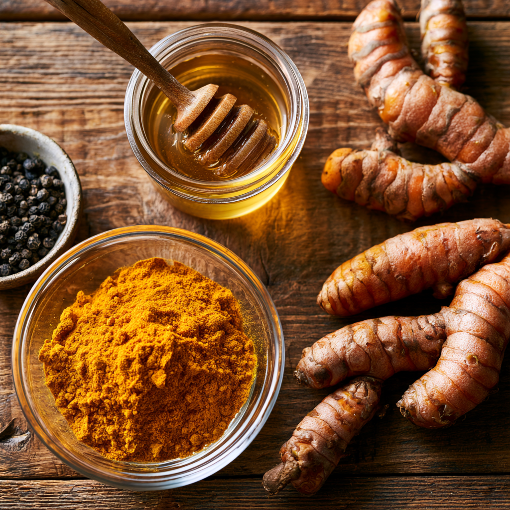 Turmeric and Honey