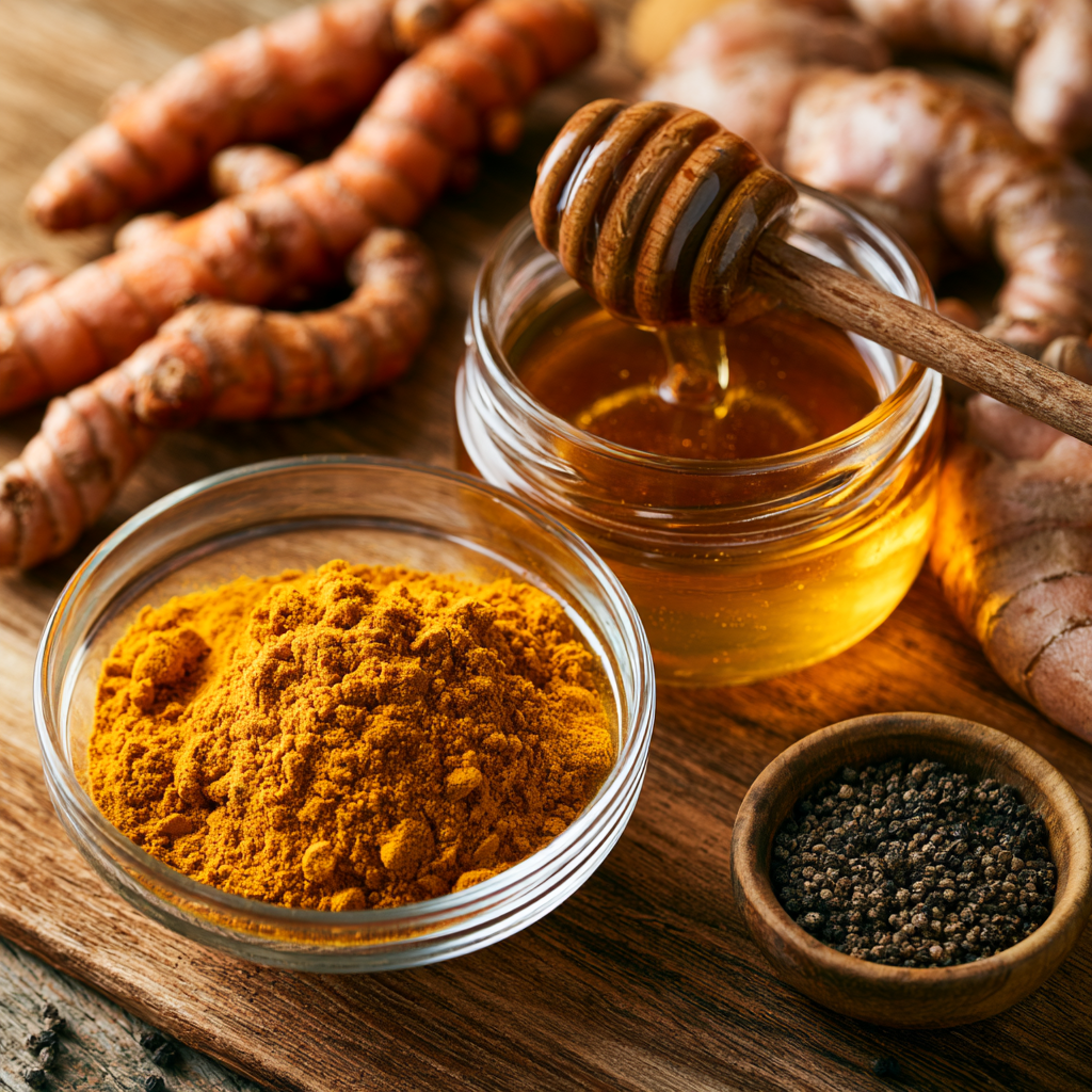 Turmeric and Honey
