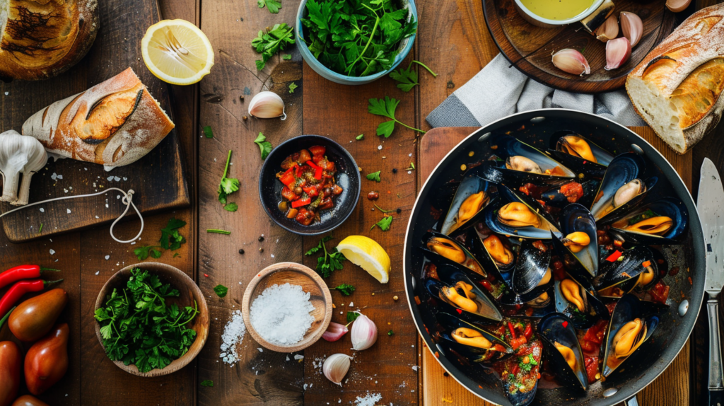 Chilli Mussels Recipe