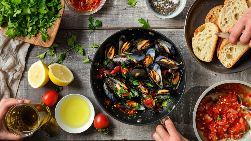 Chilli Mussels Recipe