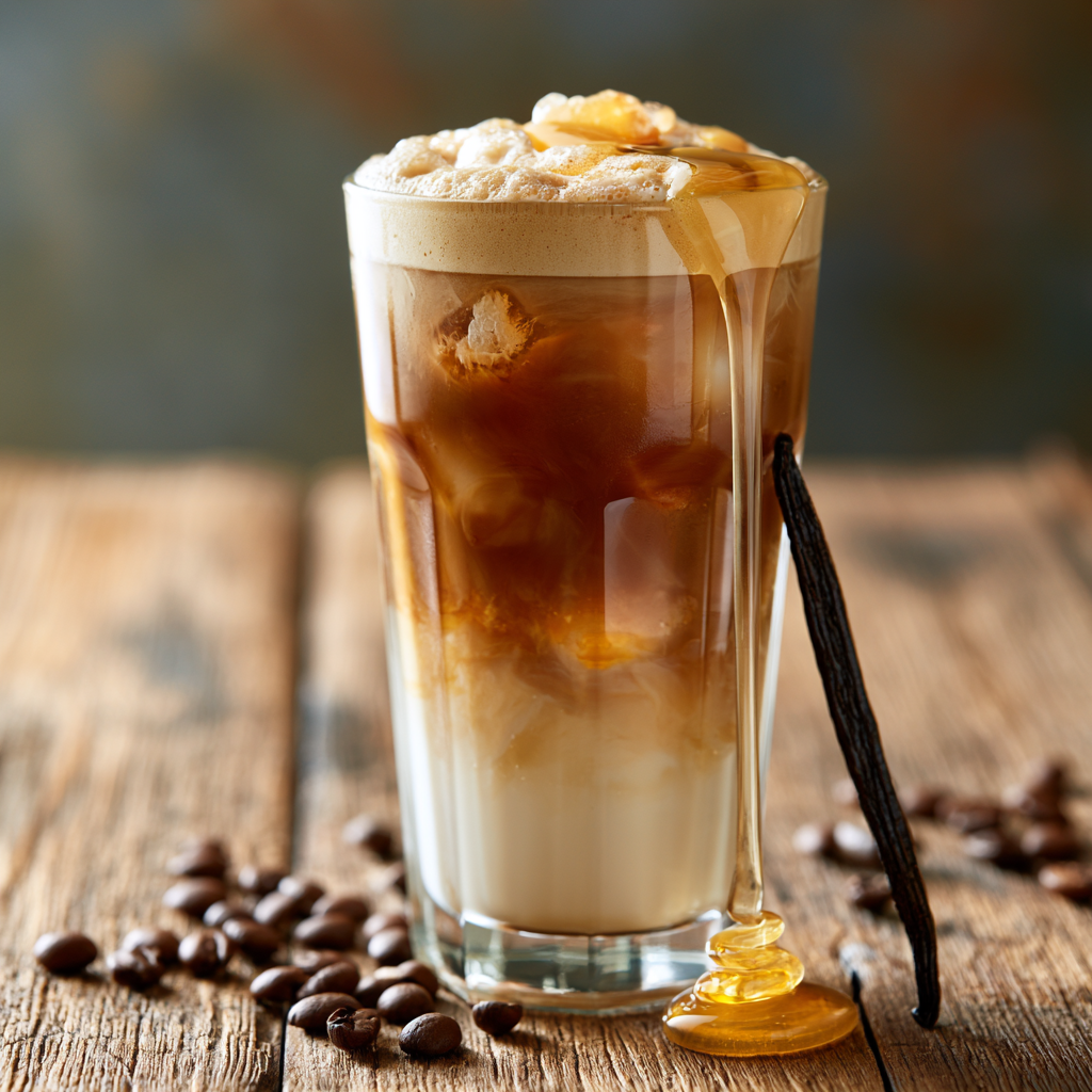 Honey Vanilla Iced Latte