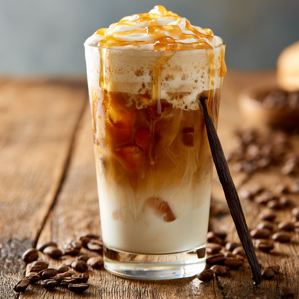 Honey Vanilla Iced Latte