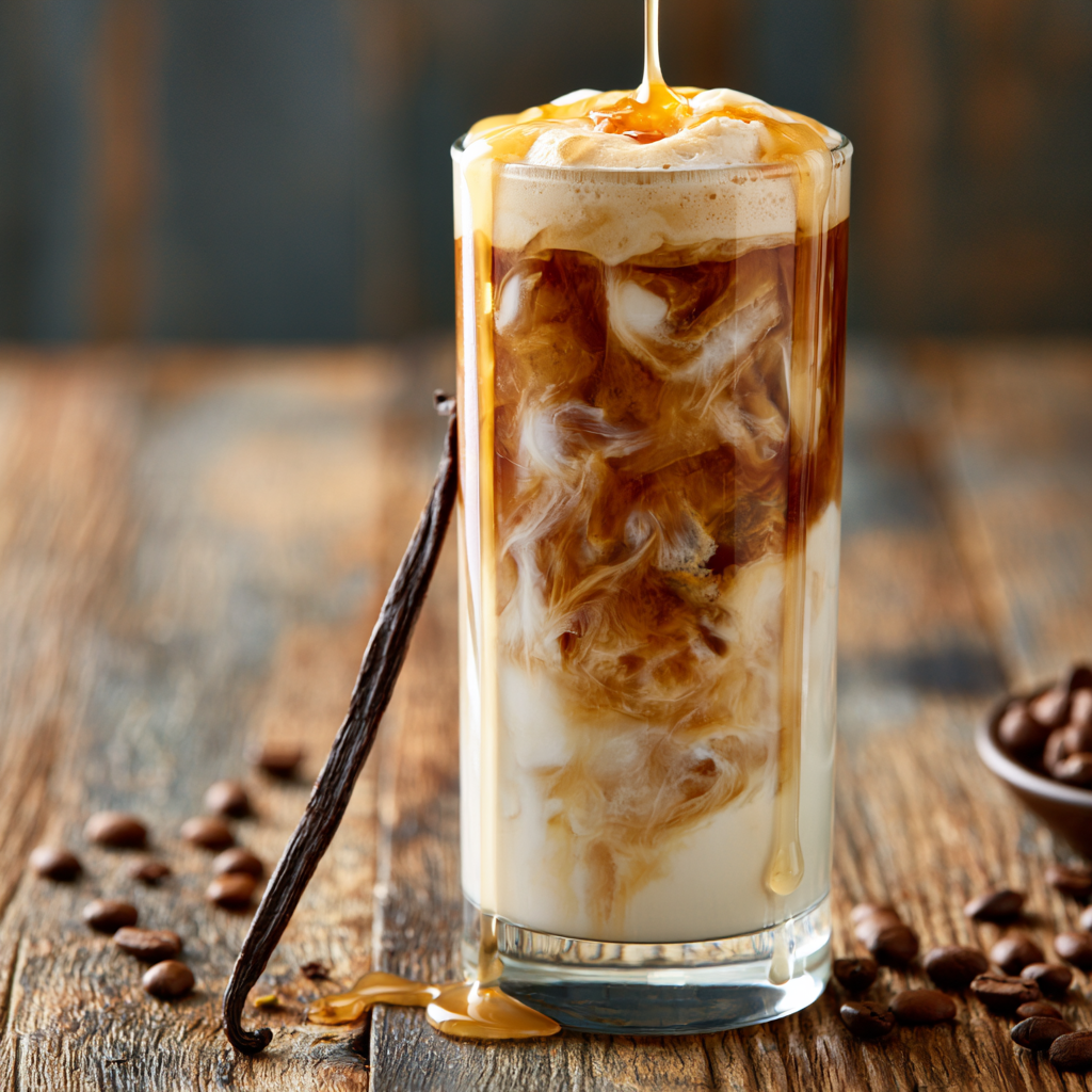 Honey Vanilla Iced Latte