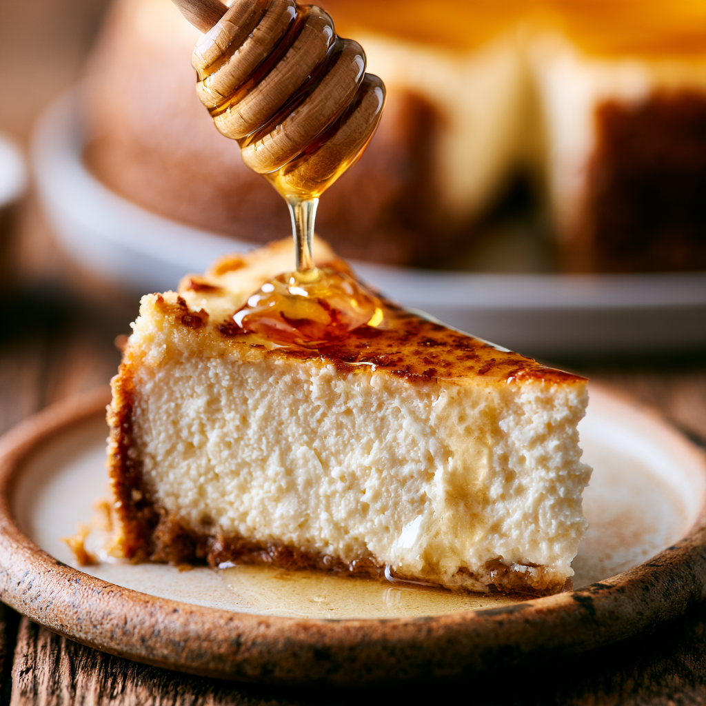 Carnivore Cheesecake with Honey